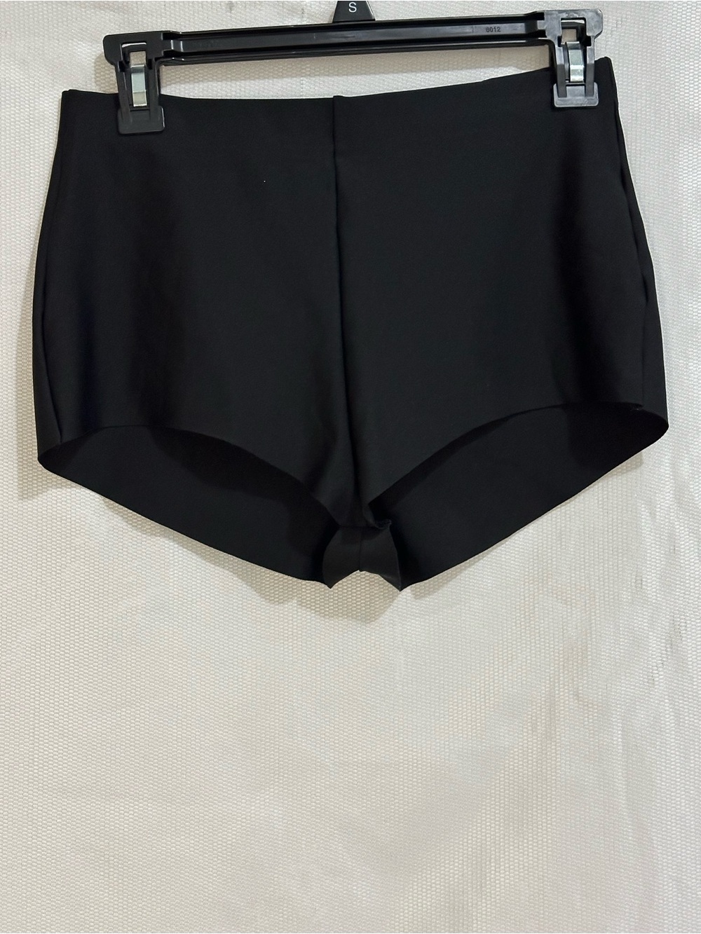 Zara Black Fitted Bike Shorts